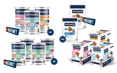 Voeding afgestemd op hond én kat! Ontdek de nieuwe Advance natvoedingen